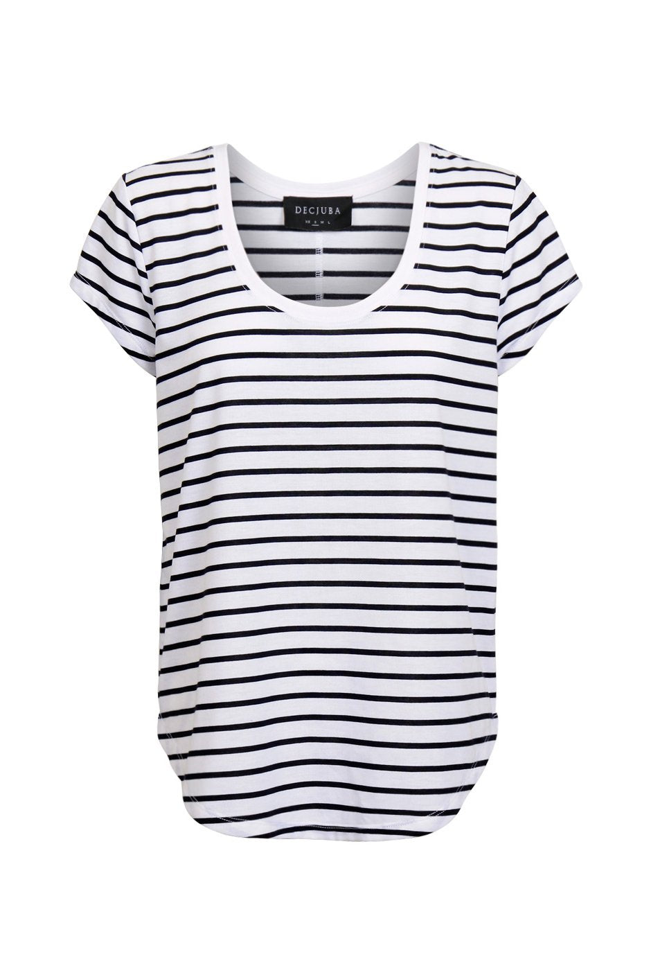[TEST] Abbie Scoop Neck Tee