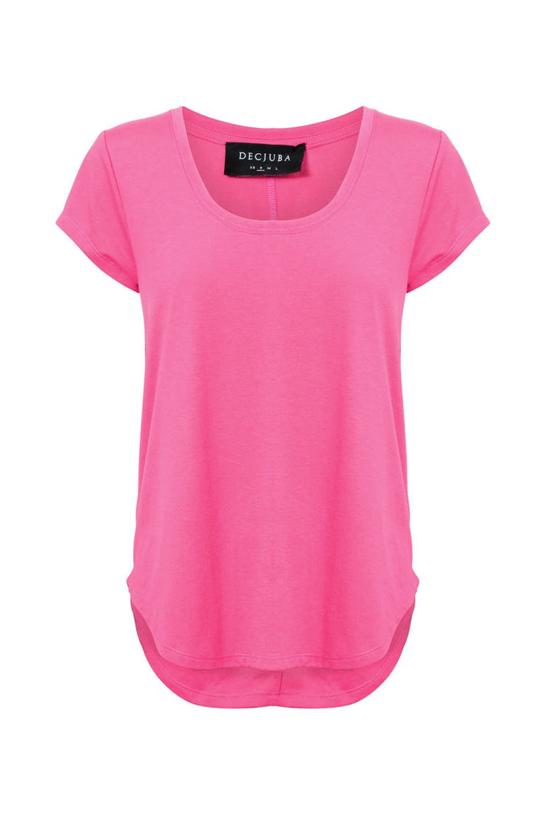 [TEST] Abbie Scoop Neck Tee