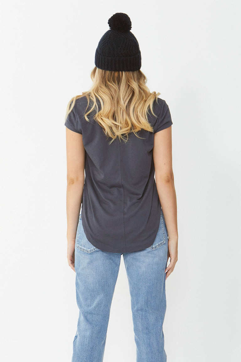 [TEST] Abbie Scoop Neck Tee