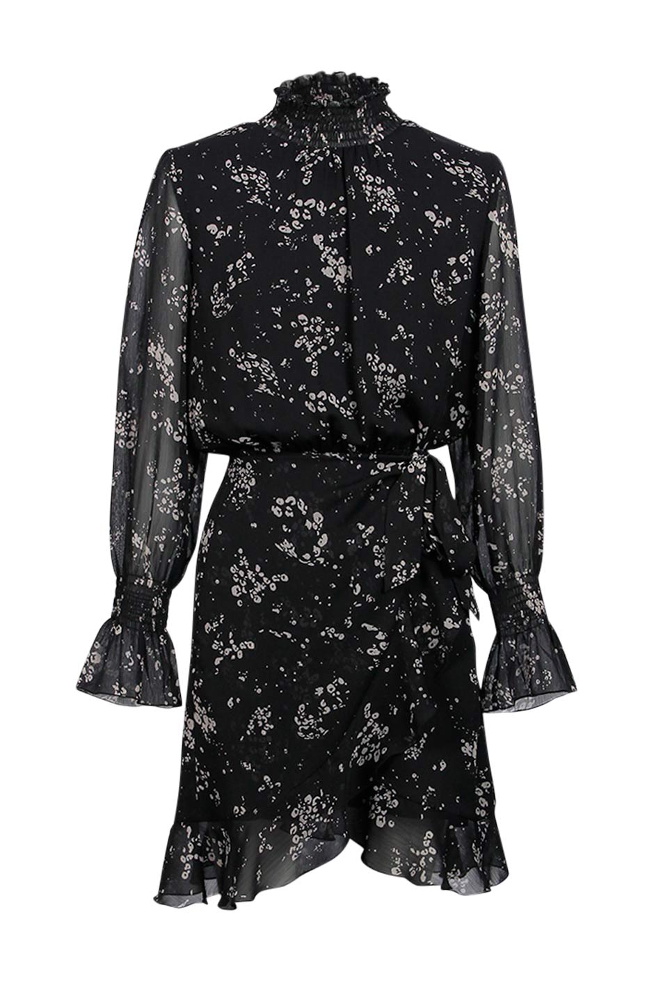 [TEST] Joelle Wrap And Ruffle Dress