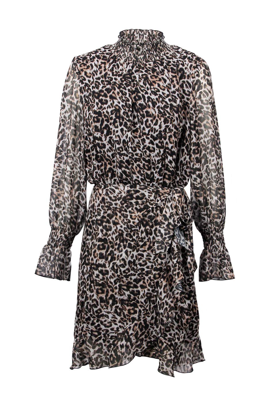 [TEST] Joelle Wrap And Ruffle Dress