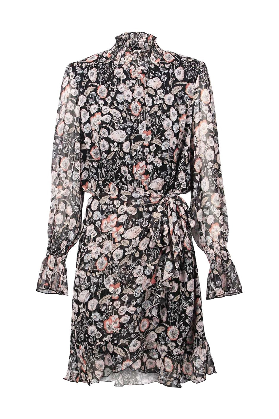 [TEST] Joelle Wrap And Ruffle Dress