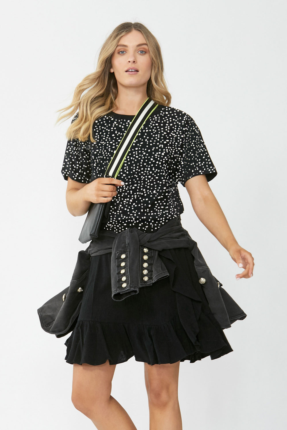 [TEST] Roslyn Textured Mini Skirt