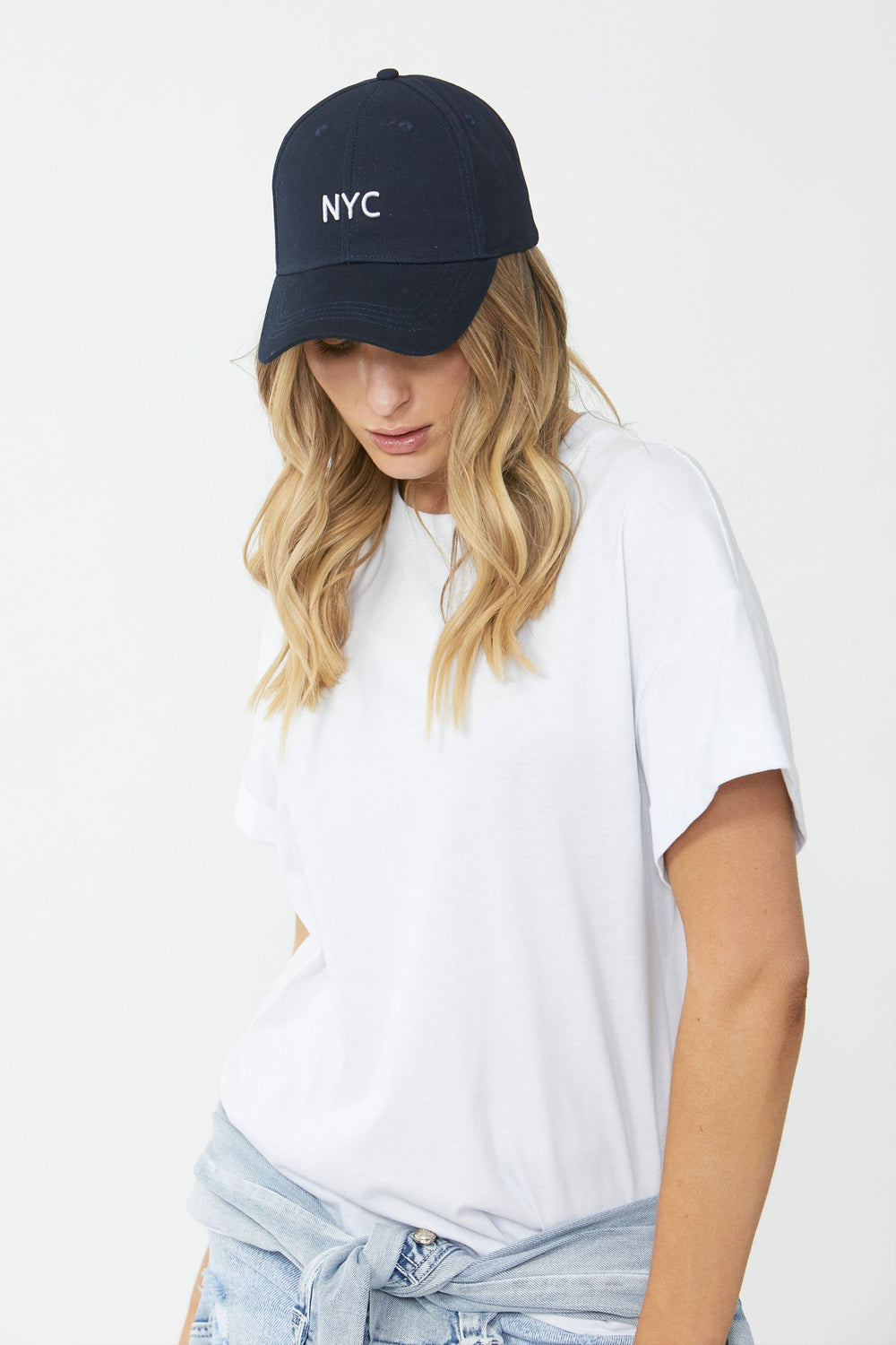 [TEST] NYC Mini Text Logo Cap