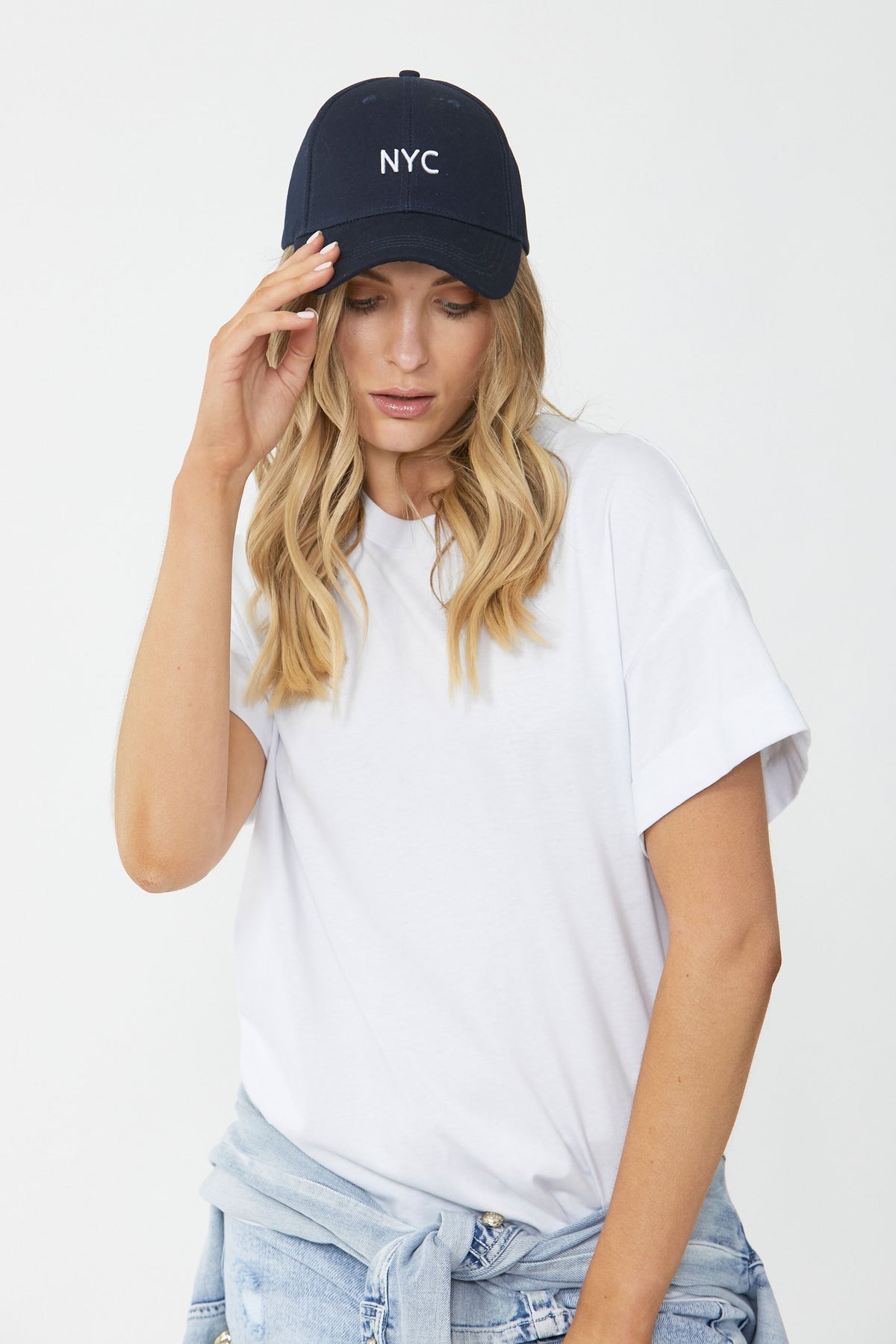 [TEST] NYC Mini Text Logo Cap
