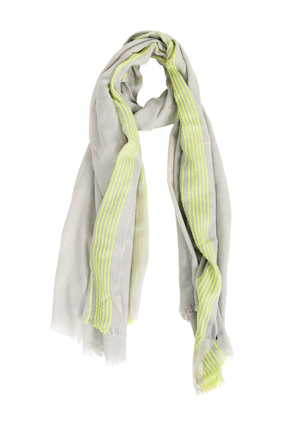[TEST] Neon Border Light Weight Scarf