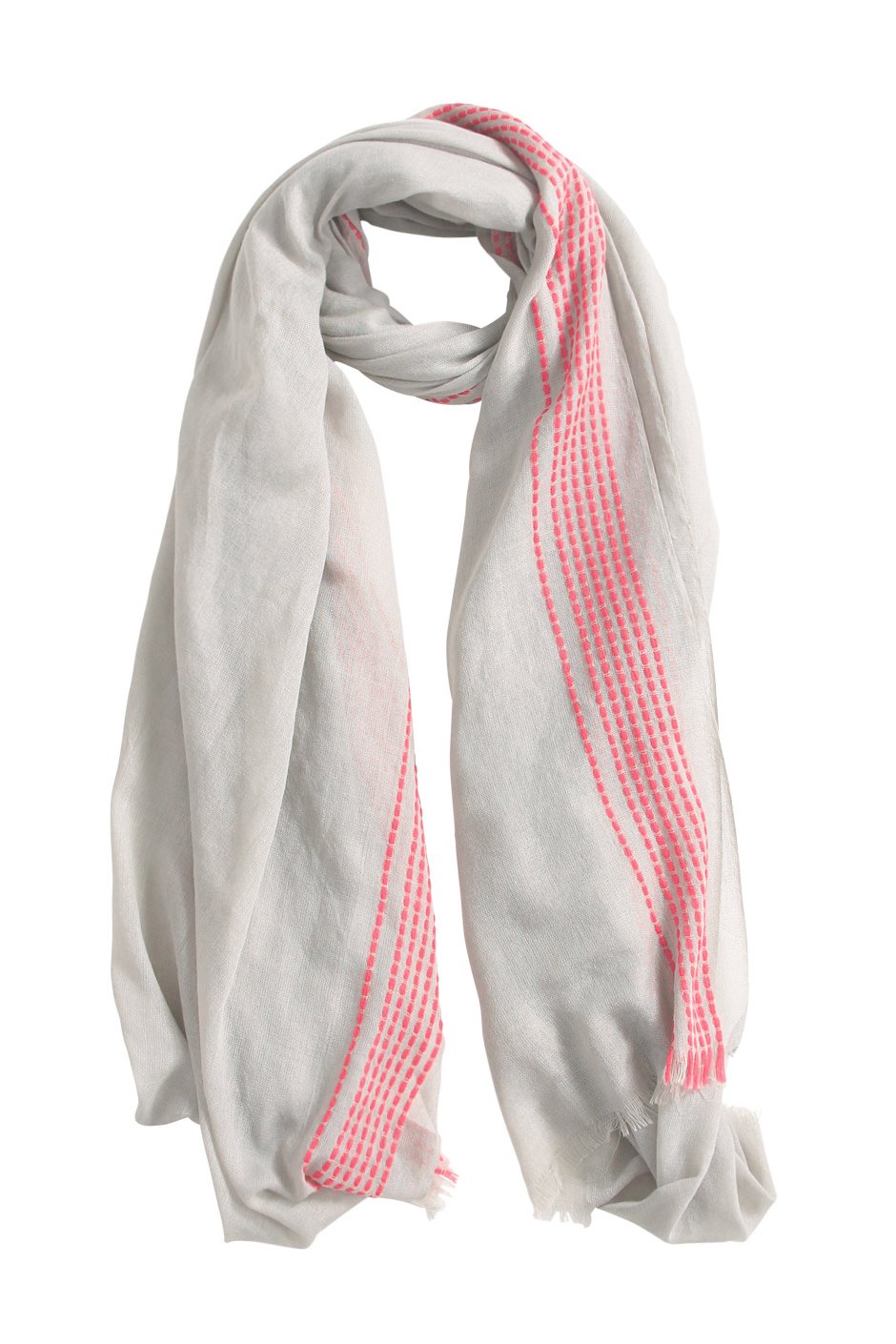 [TEST] Neon Border Light Weight Scarf