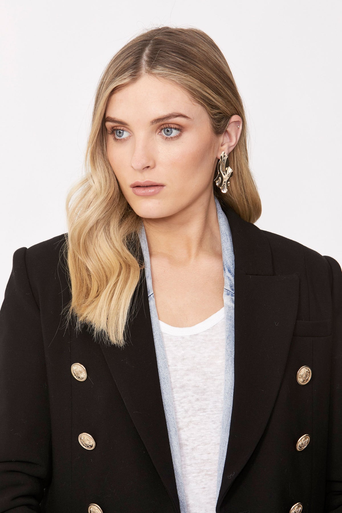 [TEST] Janell Ripple Drop Earrings
