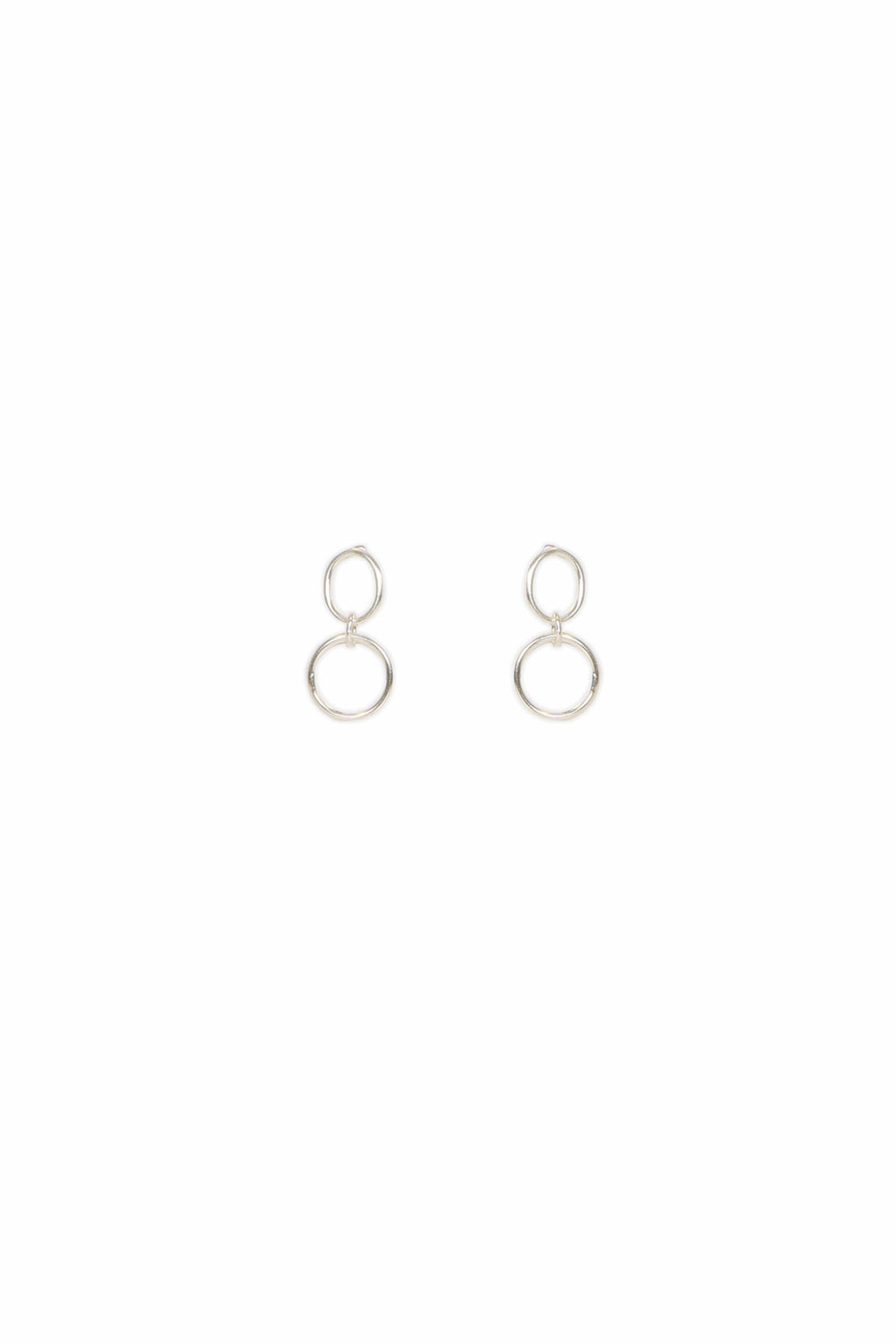 [TEST] Double Oval Drop Earrings