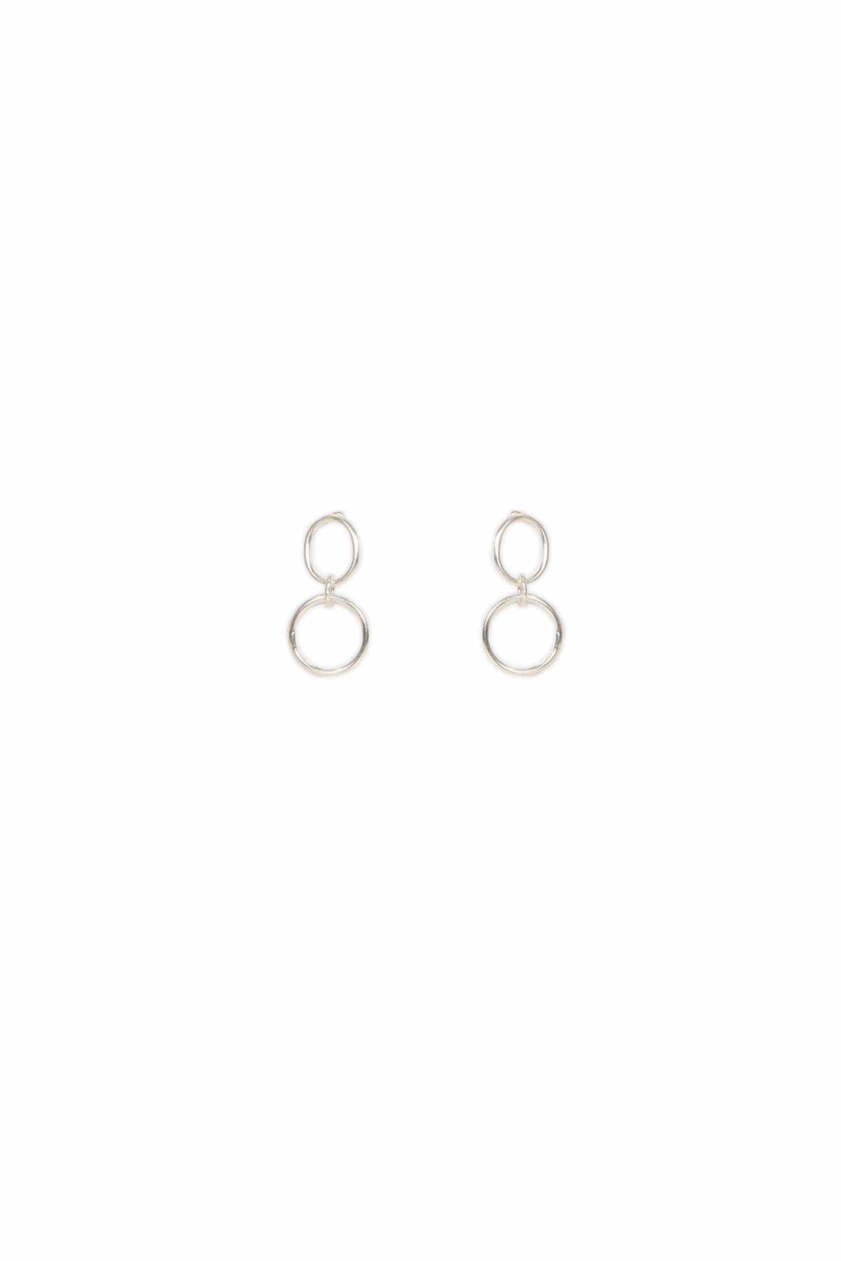 [TEST] Double Oval Drop Earrings
