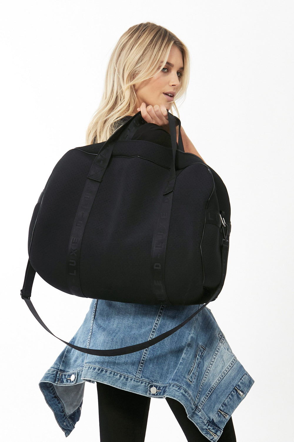 [TEST] Luxe Logo Duffle Bag