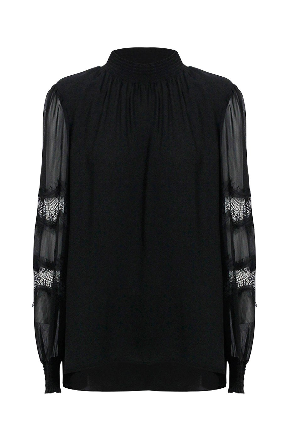 [TEST] Sage Lace Sleeve Blouse