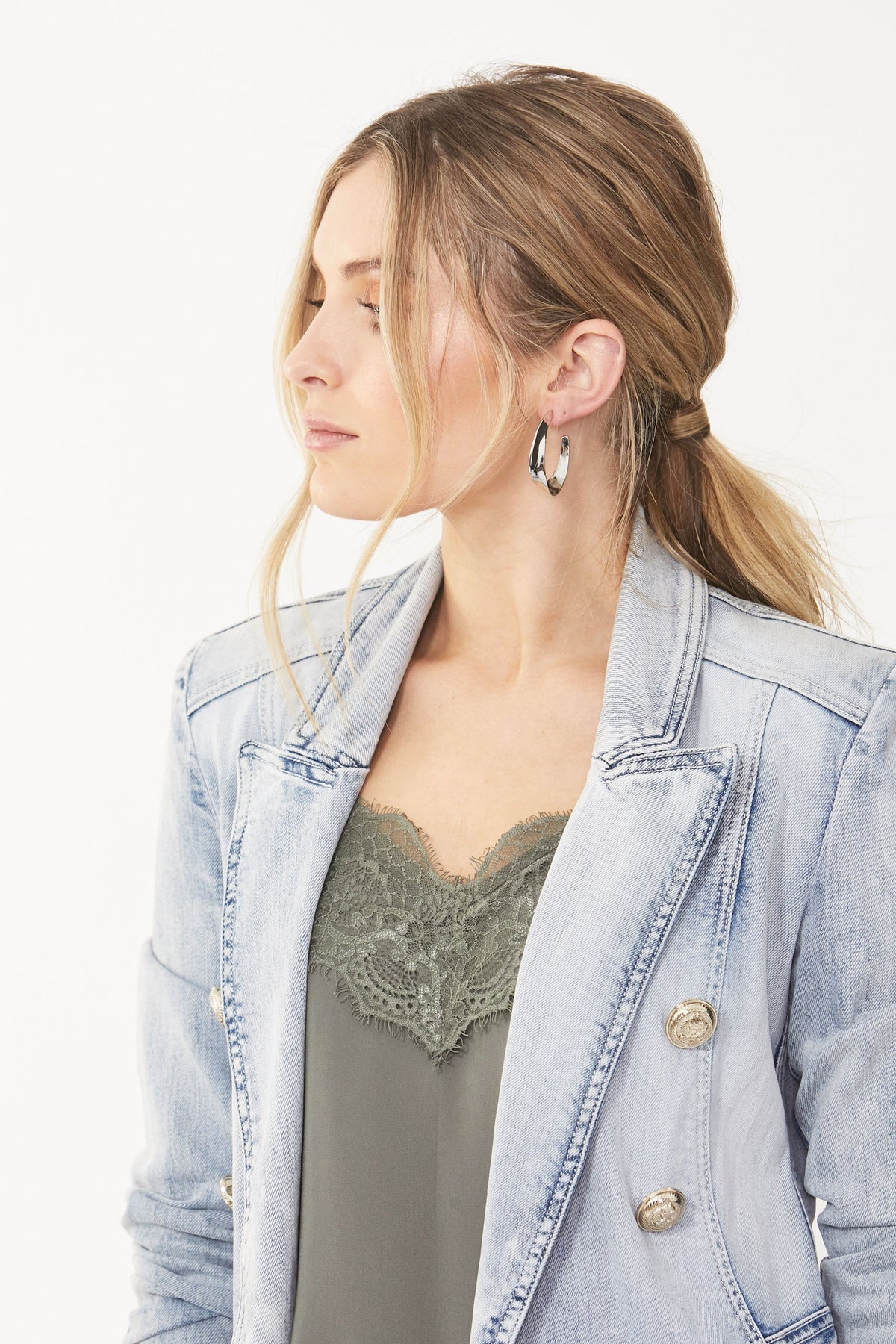 [TEST] Julissa Ripple Hoop Earring