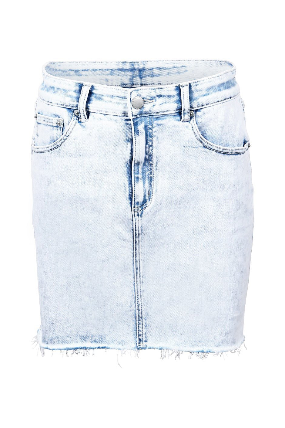 [TEST] Gina Step Hem Denim Skirt