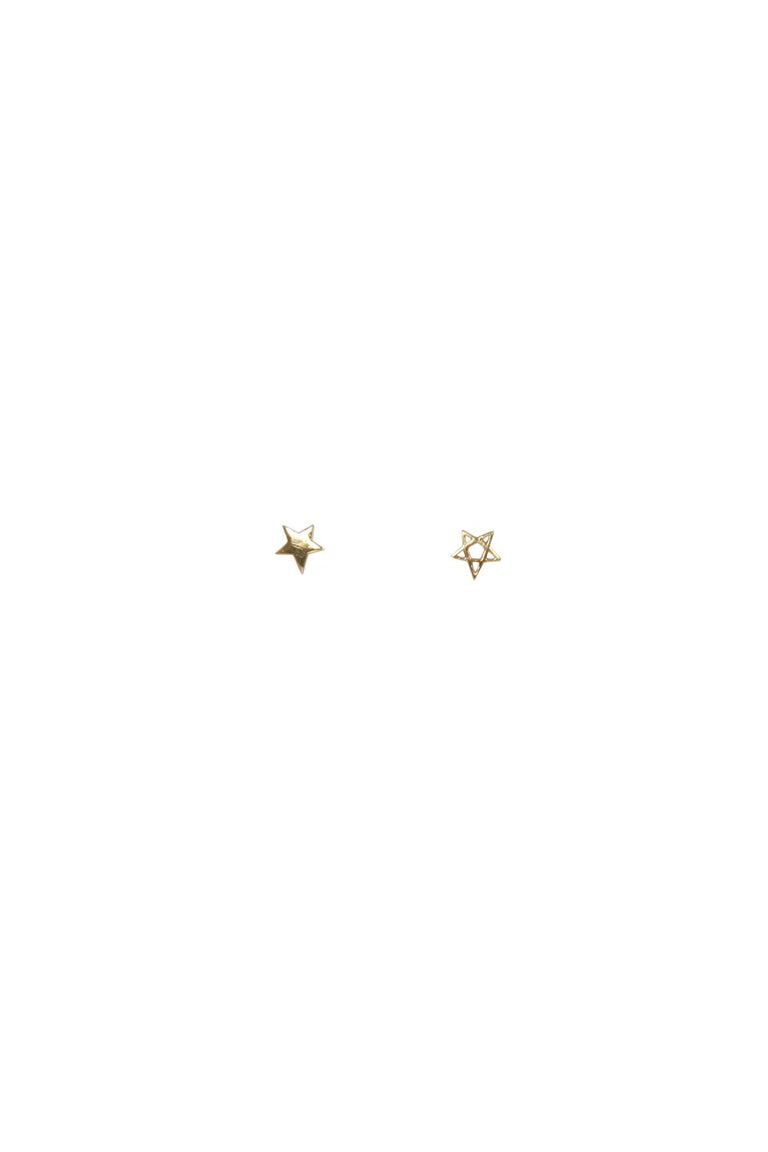 [TEST] Mixed Star Stud Earrings