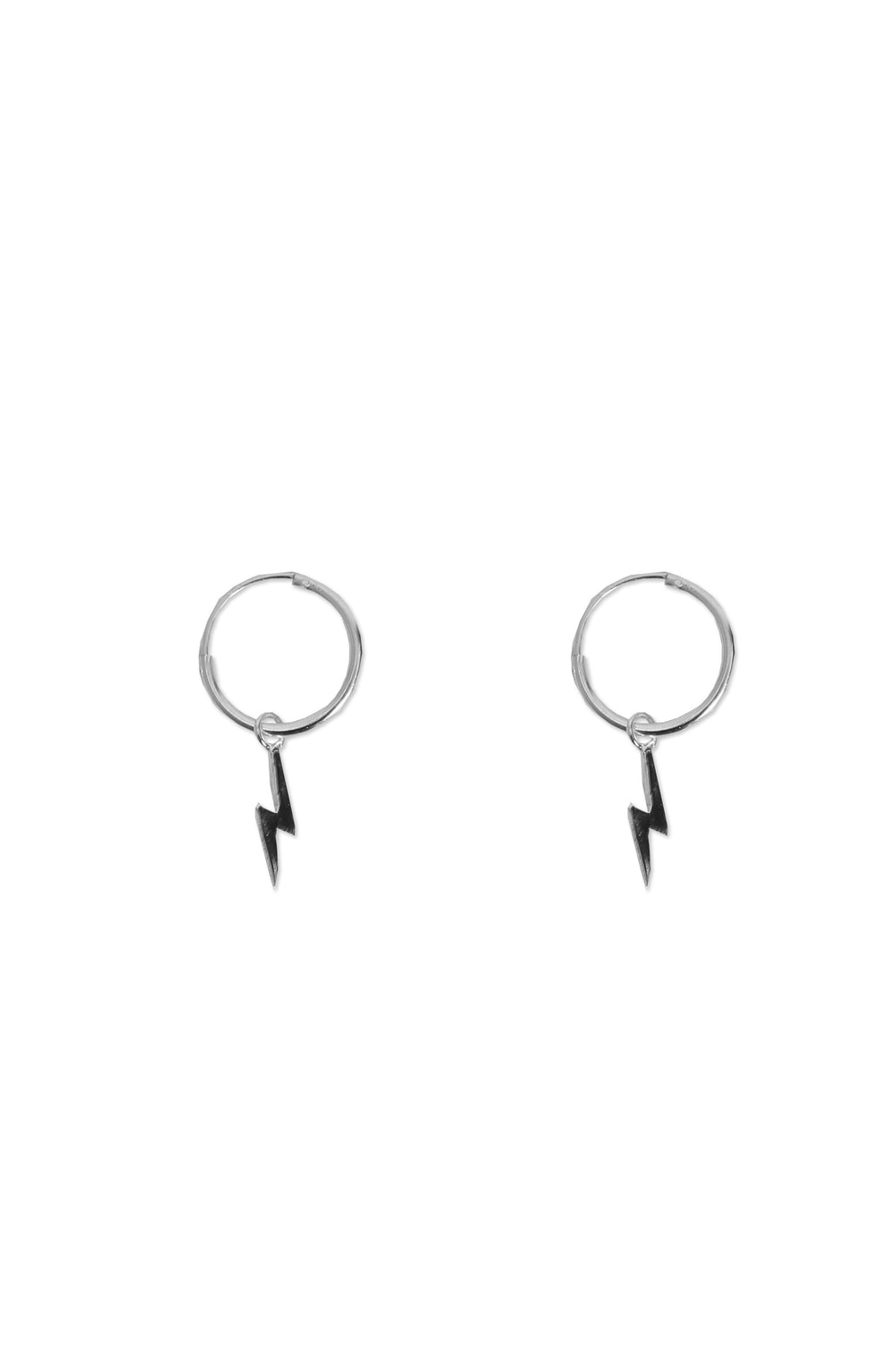 [TEST] Lightning Hoop Earrings