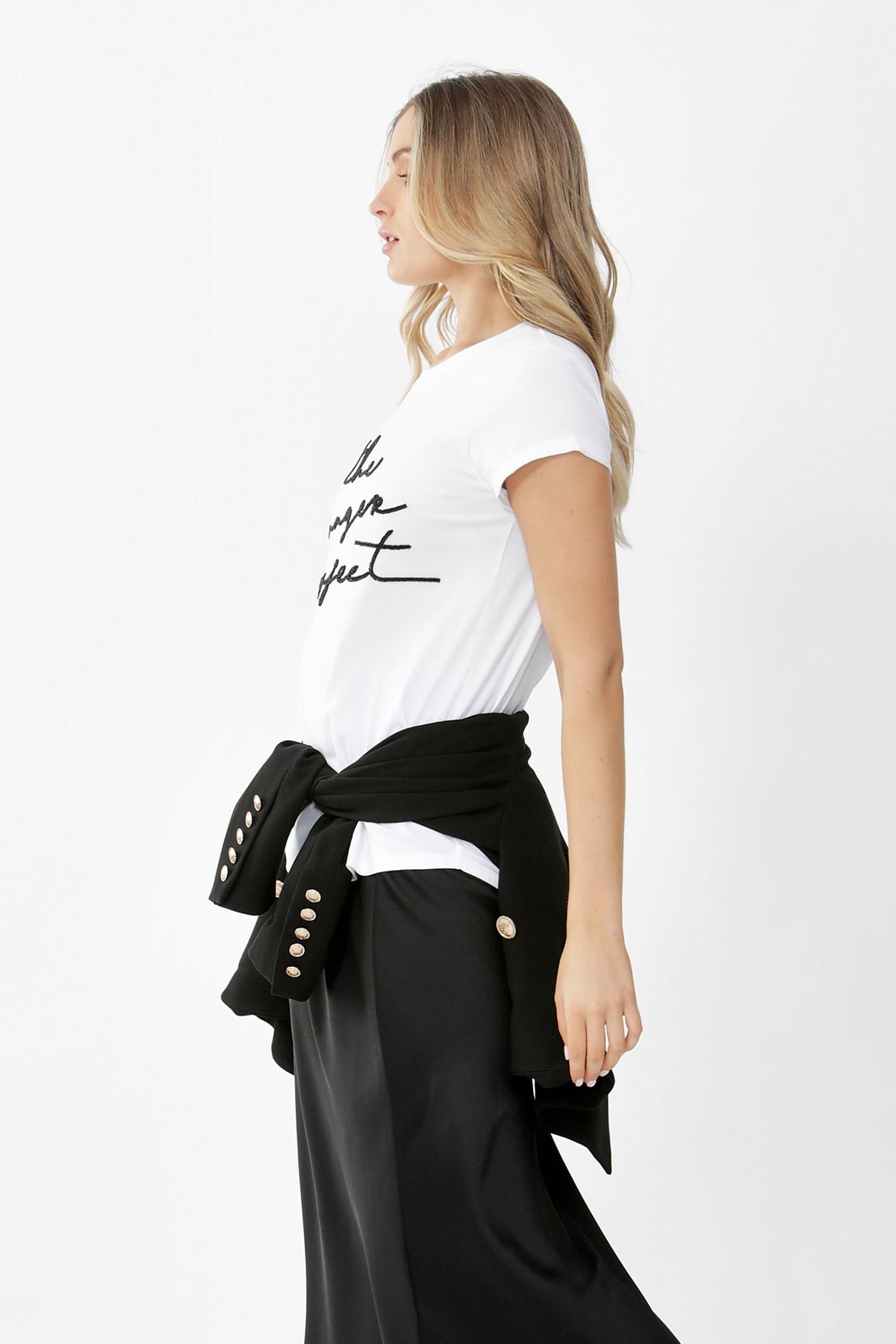 [TEST] THP Beaded Script T-Shirt