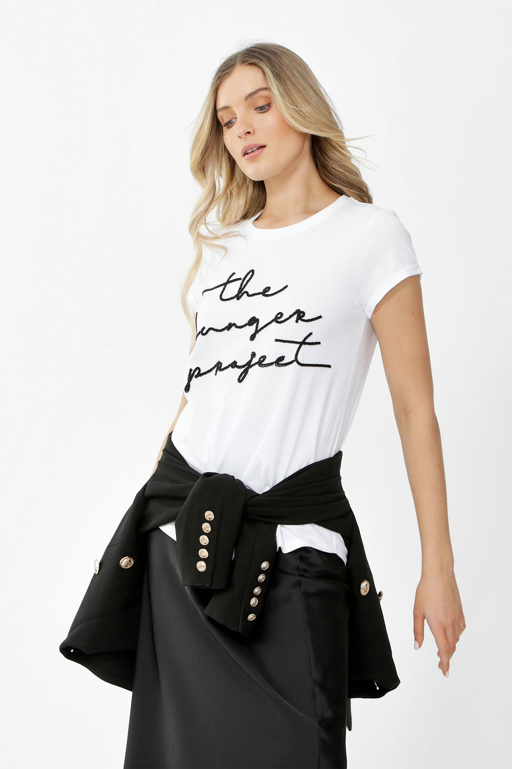 [TEST] THP Beaded Script T-Shirt