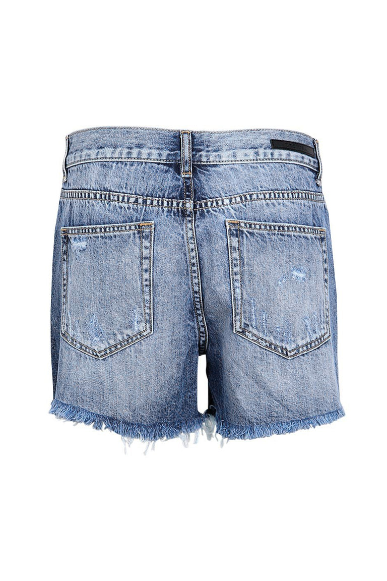 [TEST] Charlie Distressed Denim Short