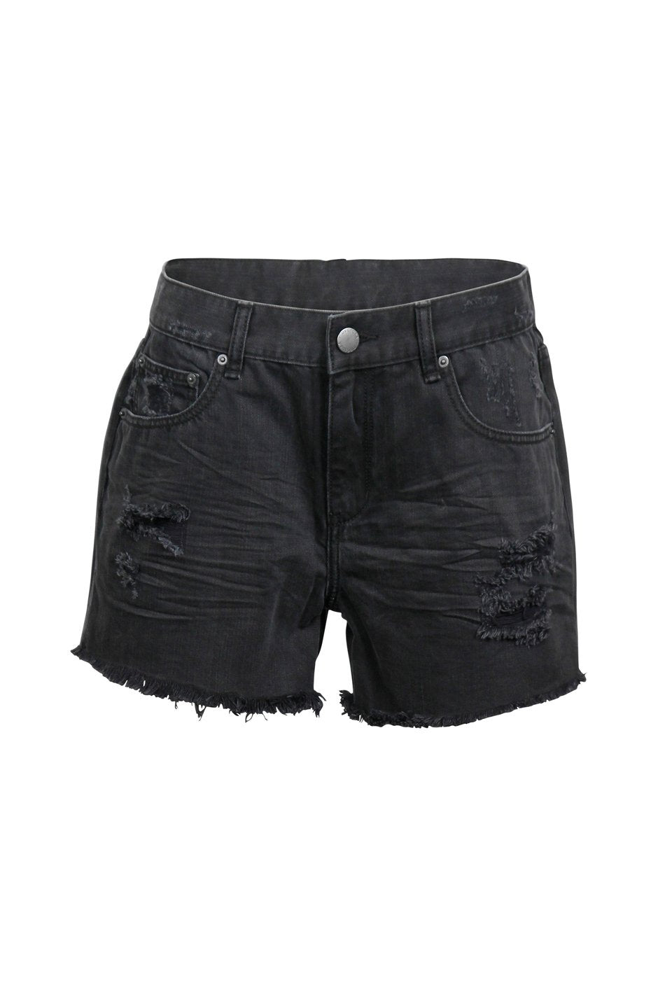 [TEST] Charlie Distressed Denim Short