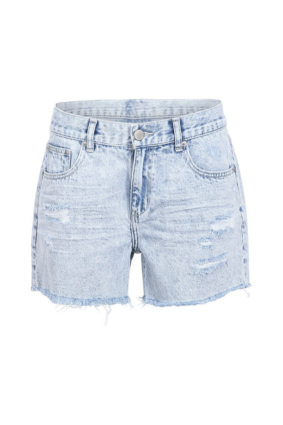 [TEST] Charlie Distressed Denim Short