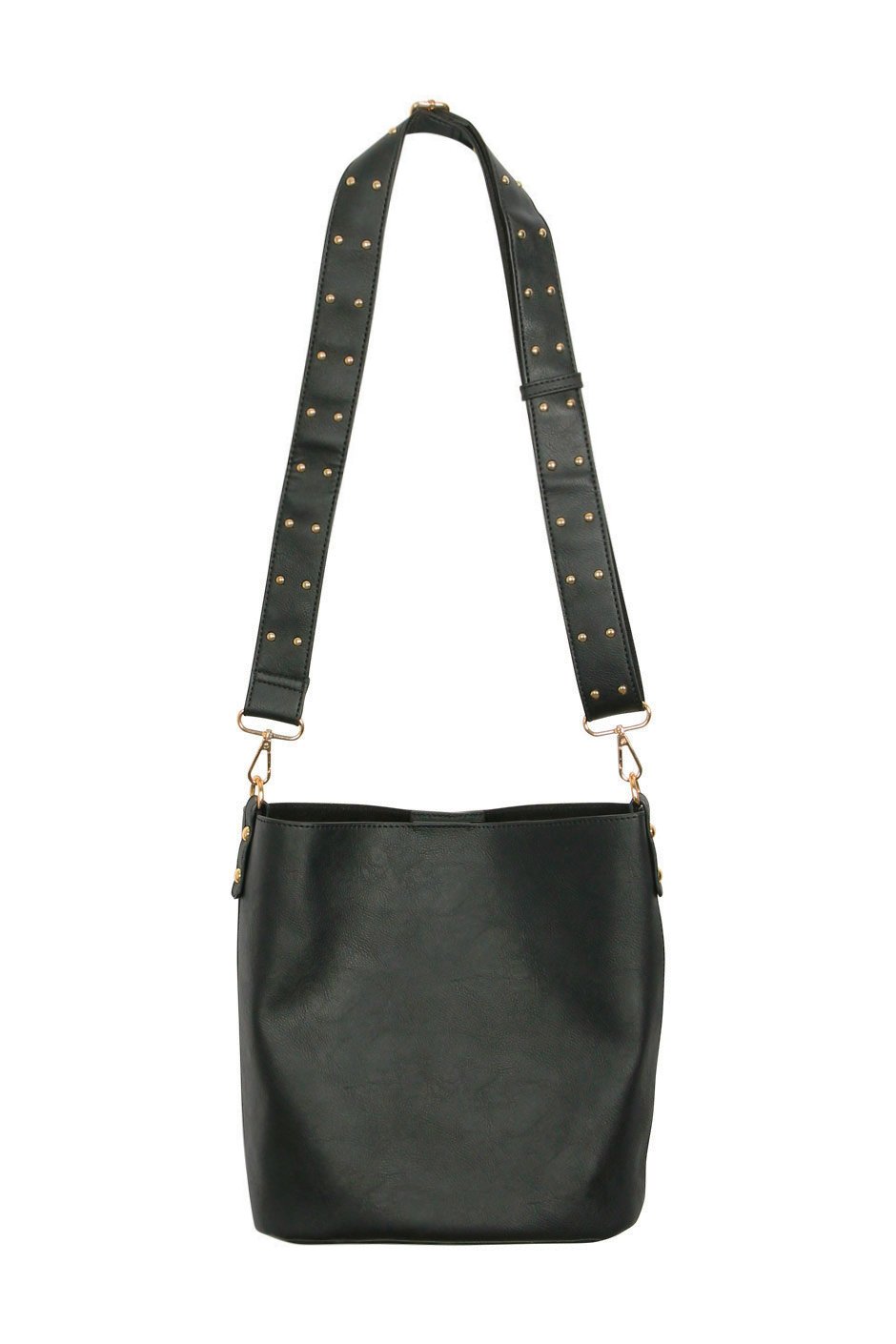 [TEST] Studded Strap Bucket Bag