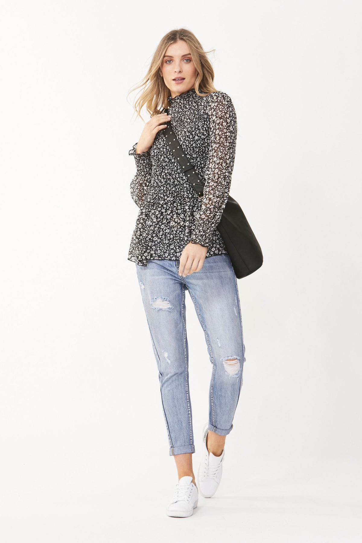 [TEST] Studded Strap Bucket Bag