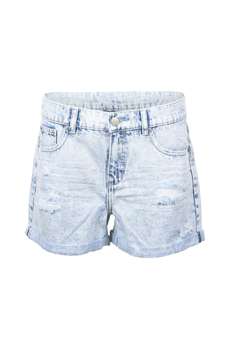 [TEST] Charlie Roll Cuff Denim Short