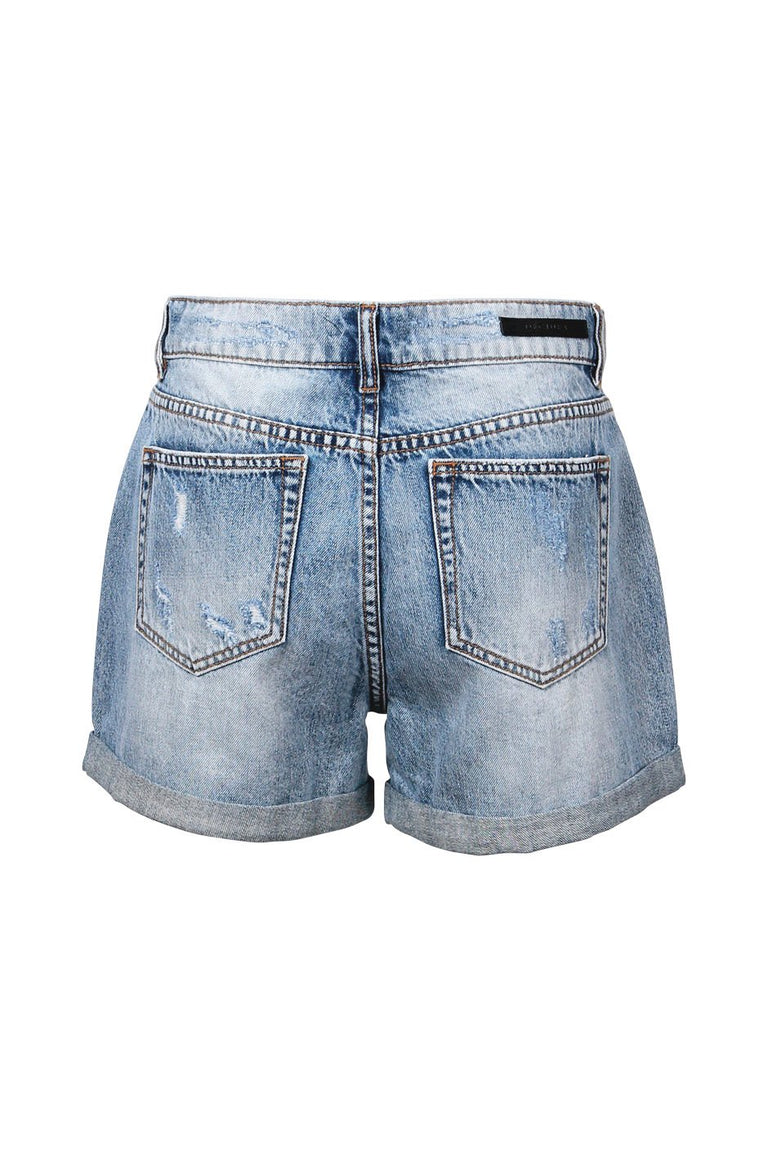 [TEST] Charlie Roll Cuff Denim Short
