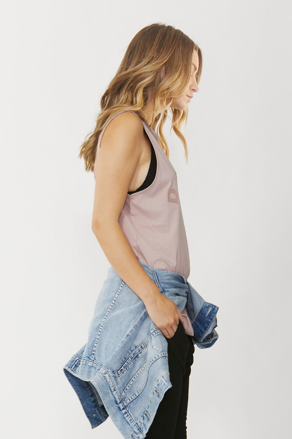 [TEST] Luxe Oversized Logo Tank