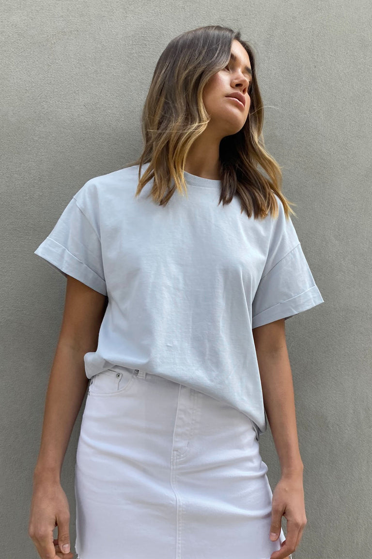 [TEST] Ella Cuffed Slouchy Tee