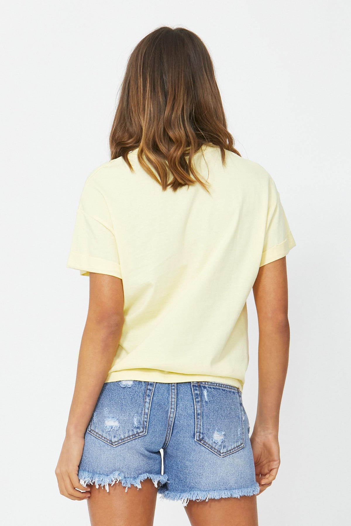 [TEST] Ella Cuffed Slouchy Tee
