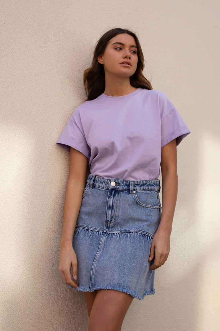 [TEST] Ella Cuffed Slouchy Tee