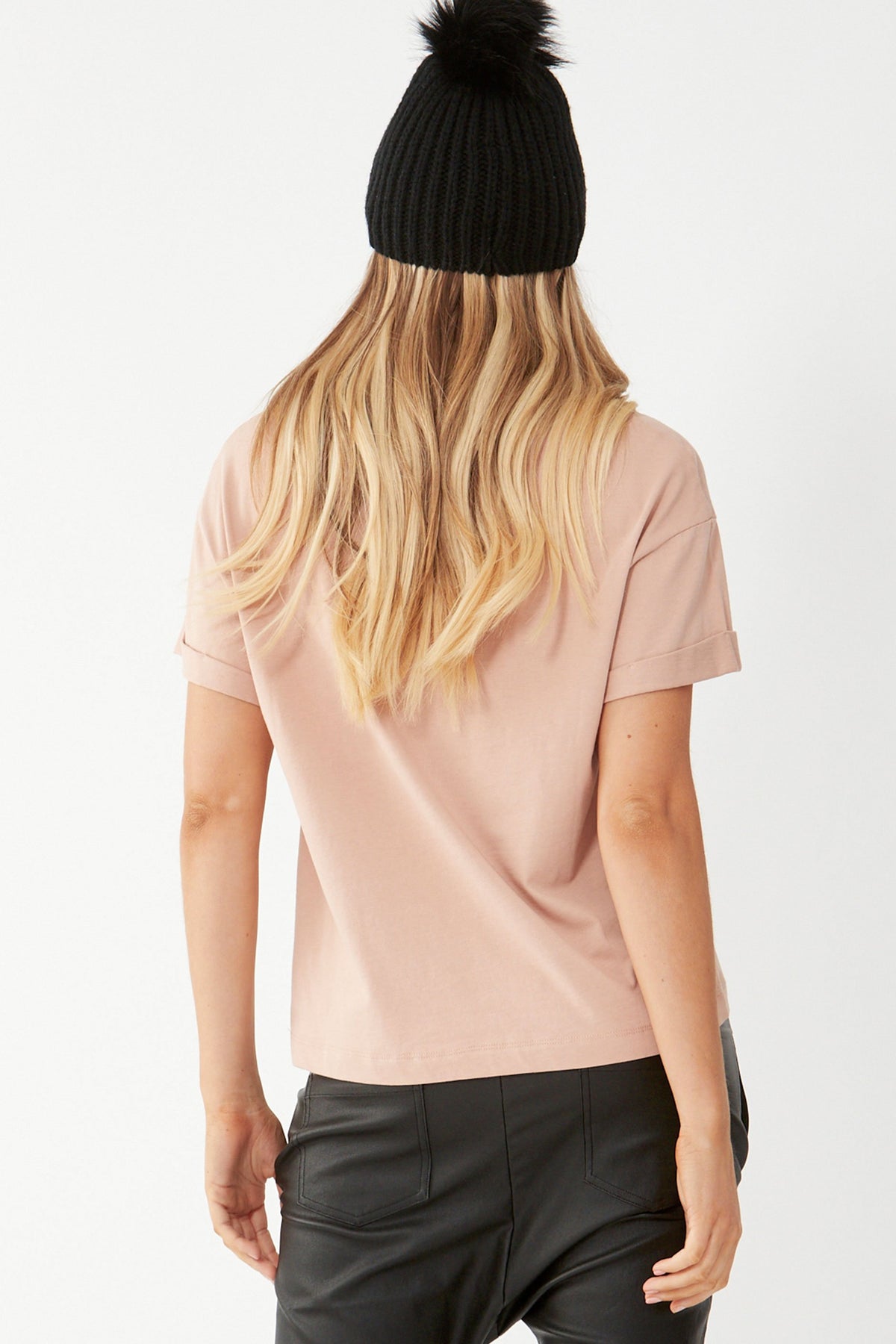 [TEST] Ella Cuffed Slouchy Tee