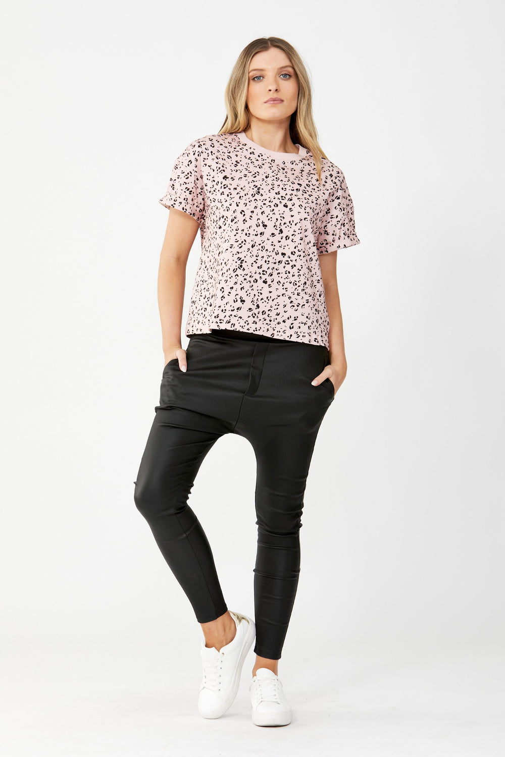 [TEST] Ella Cuffed Slouchy Tee