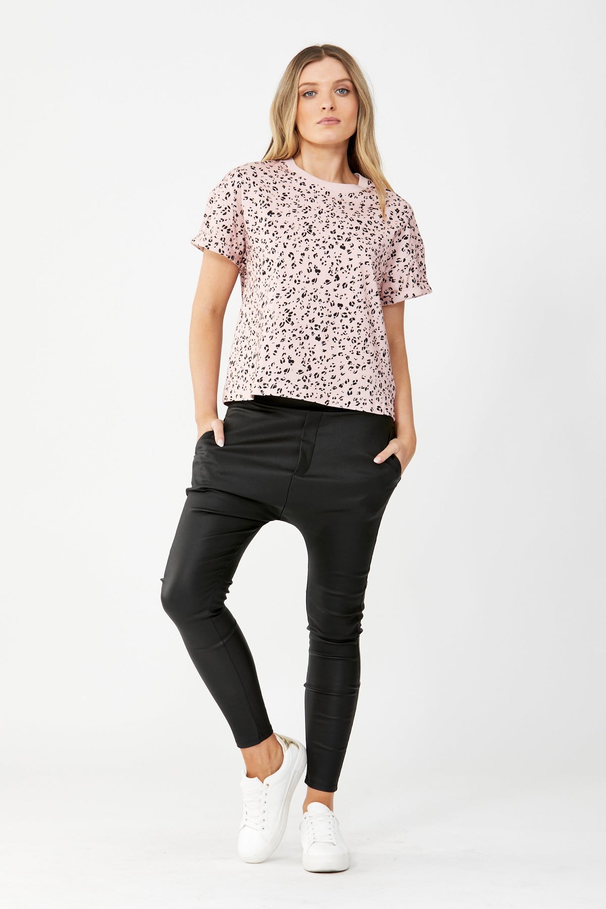 [TEST] Ella Cuffed Slouchy Tee