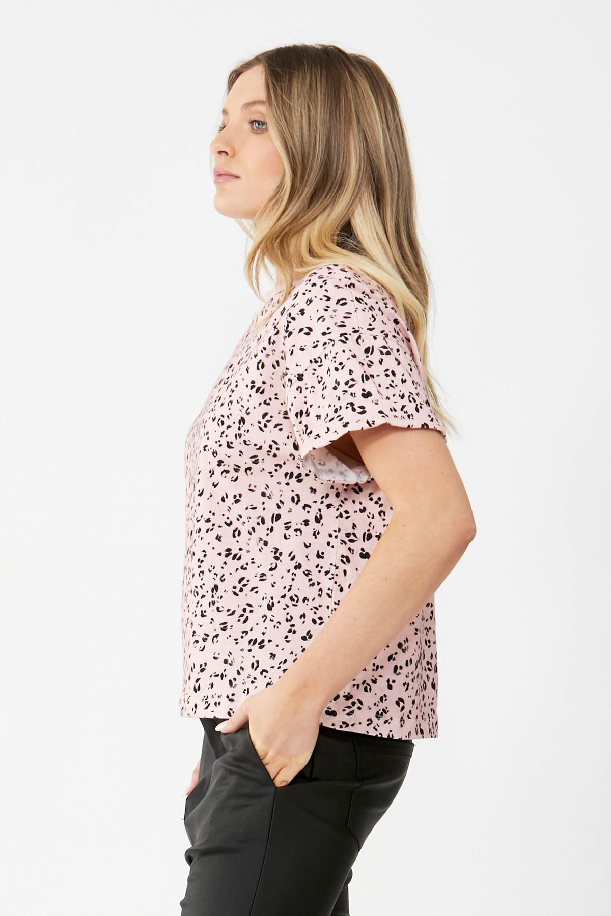 [TEST] Ella Cuffed Slouchy Tee