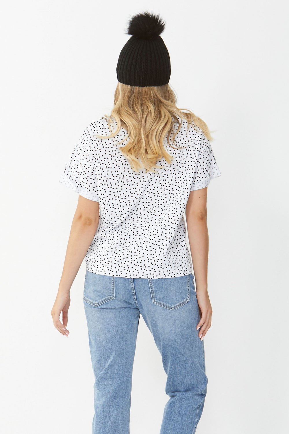 [TEST] Ella Cuffed Slouchy Tee