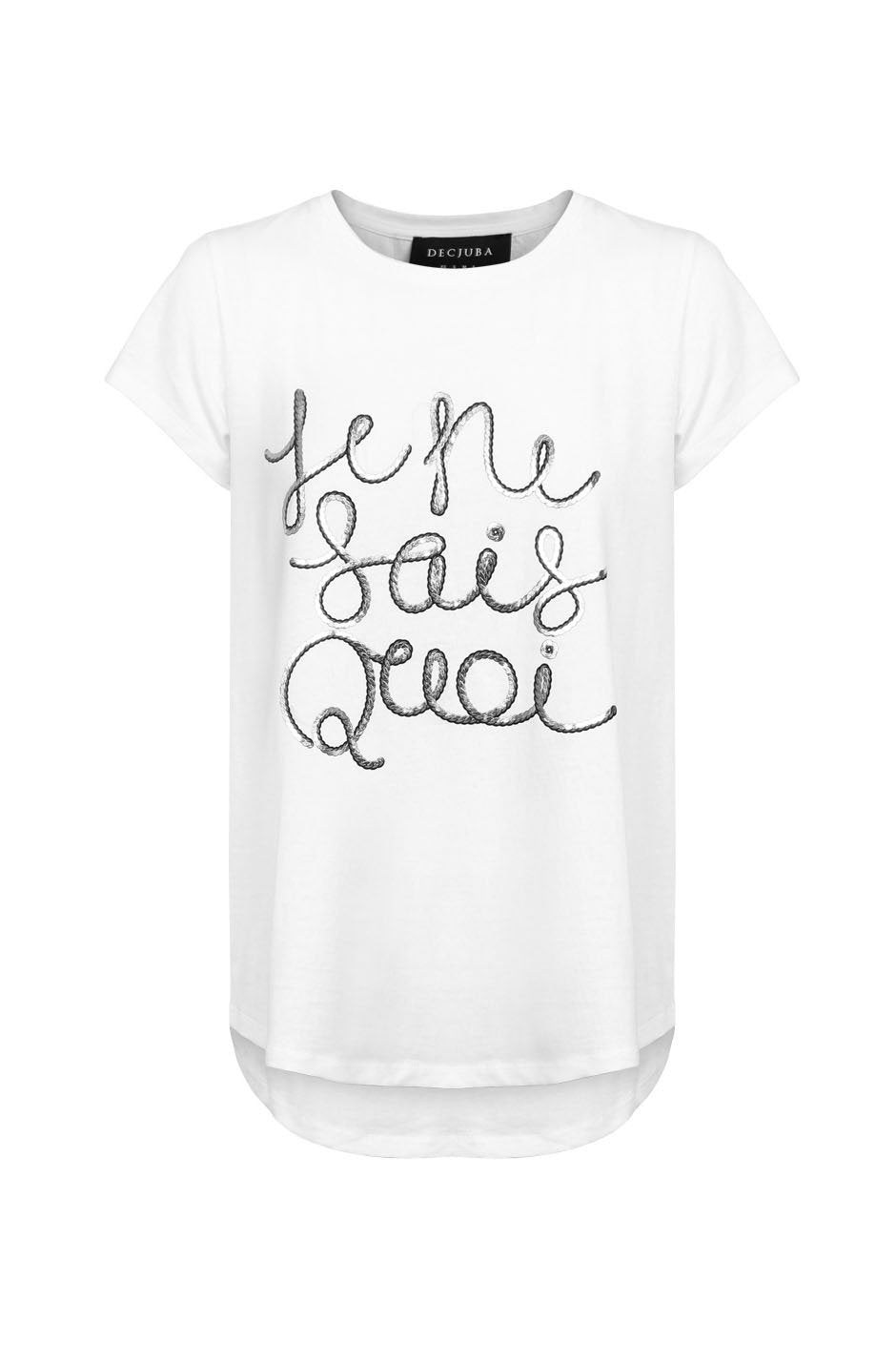 [TEST] Je Ne Sais Quoi Rope Tee