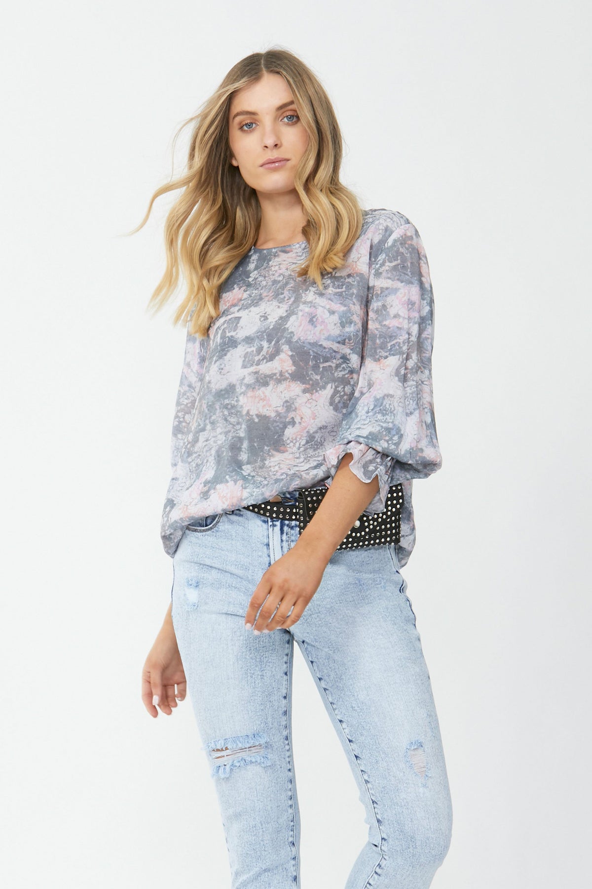 [TEST] Mila Balloon Sleeve Blouse