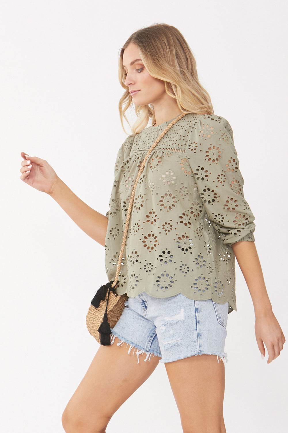 [TEST] Luella Broderie Blouse