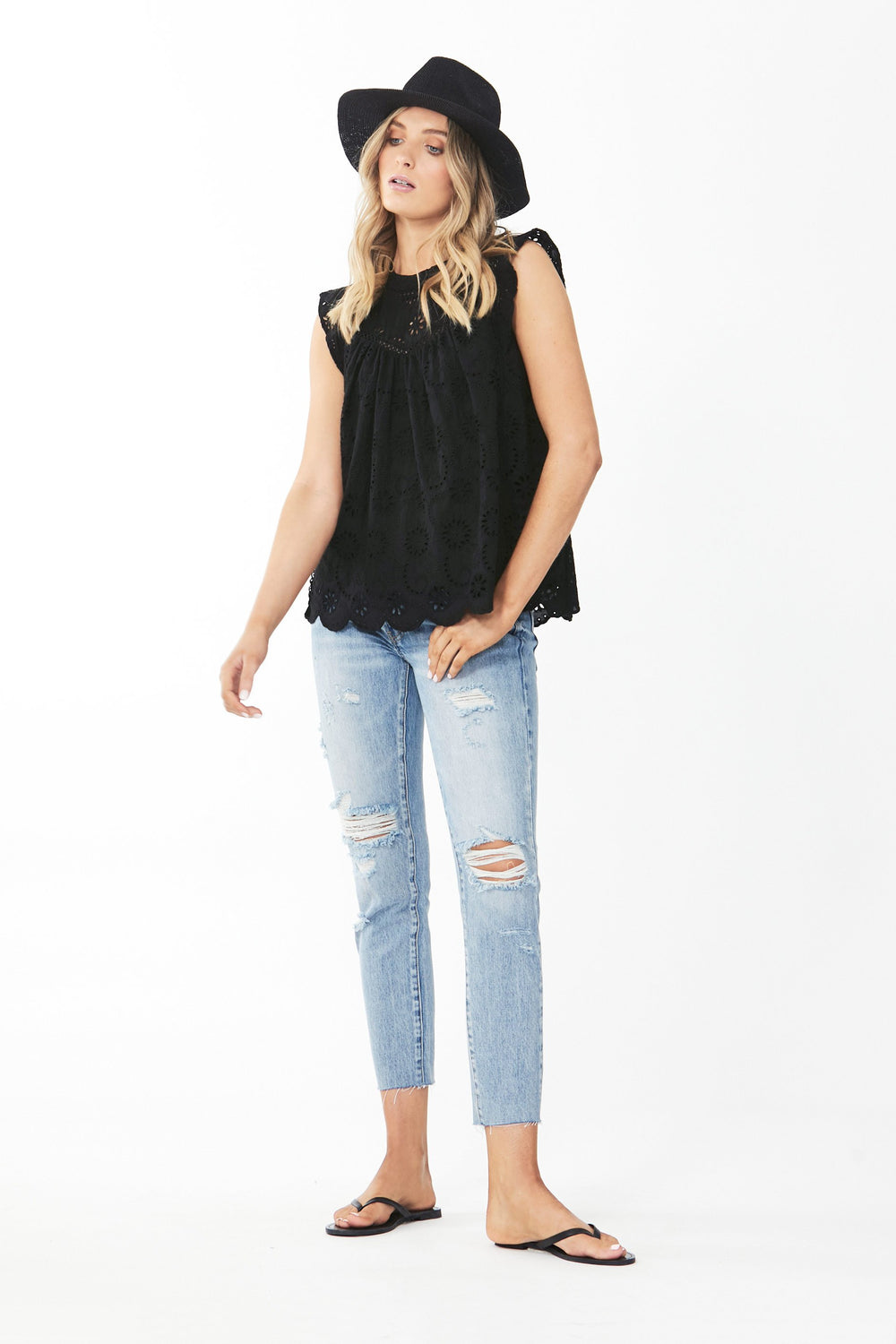 [TEST] Stella Broderie Top