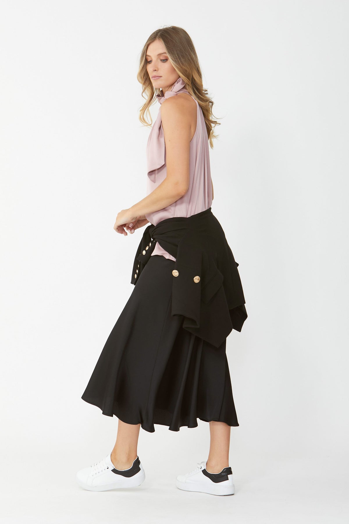 [TEST] Melissa Tie Neck Top