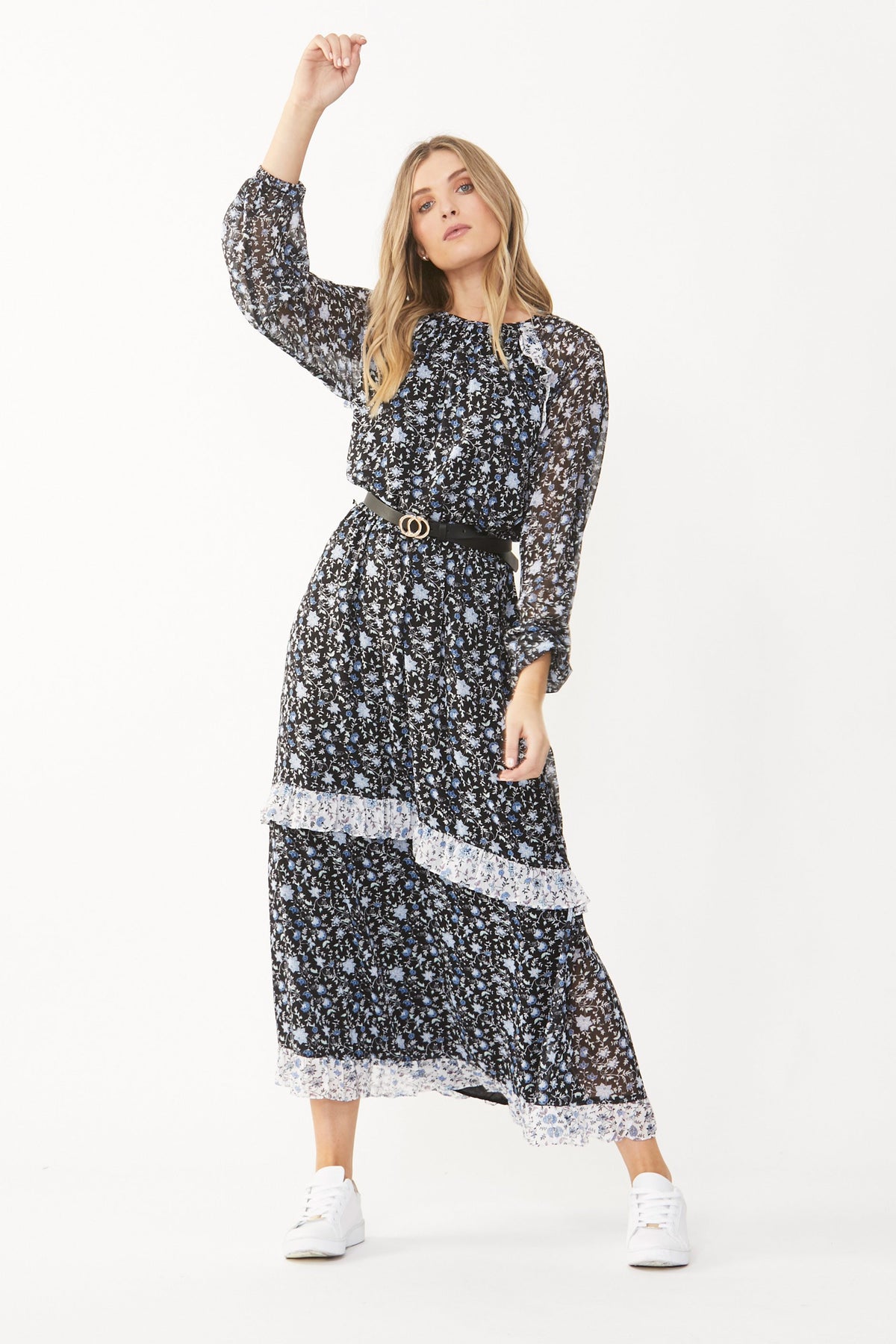 [TEST] Kiera Ruffle Maxi Dress