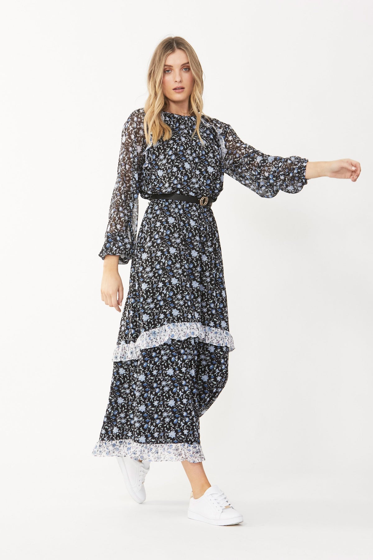 [TEST] Kiera Ruffle Maxi Dress