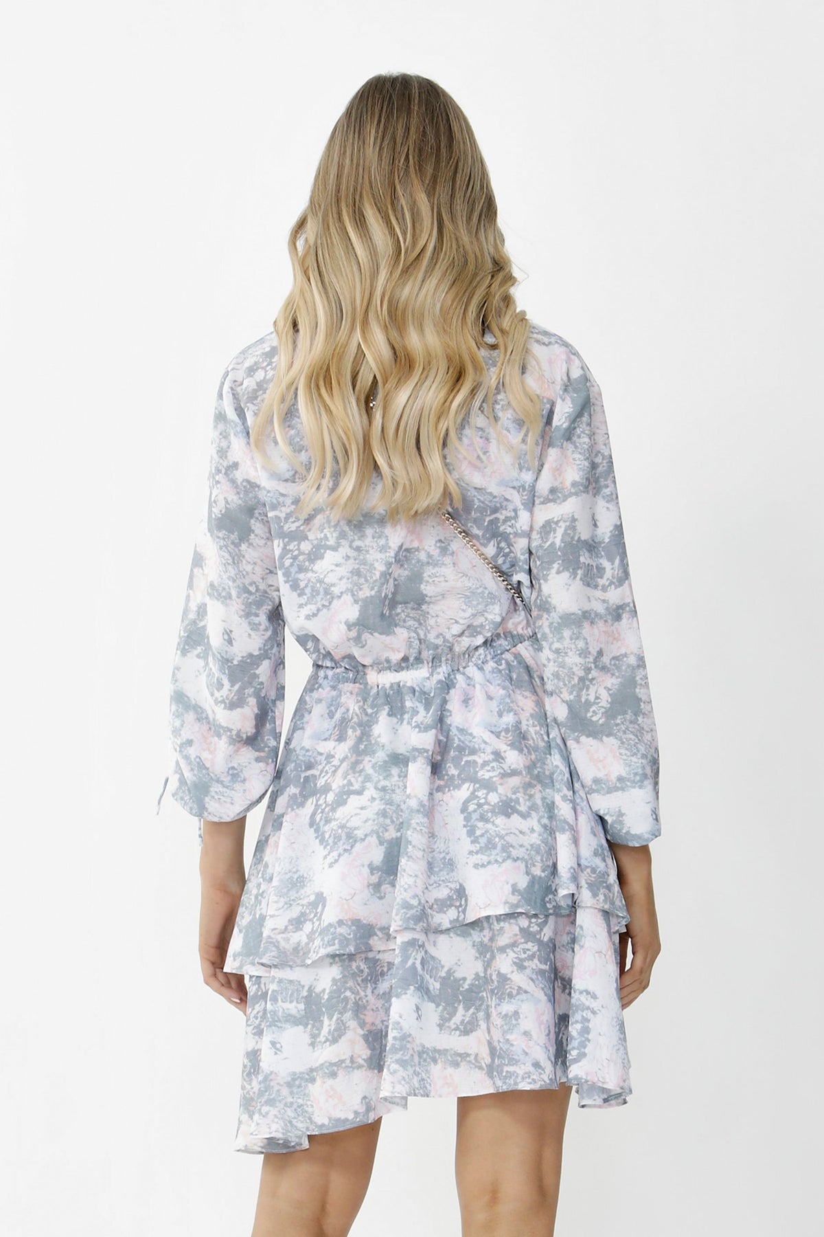 [TEST] Claire Tiered Wrap Dress