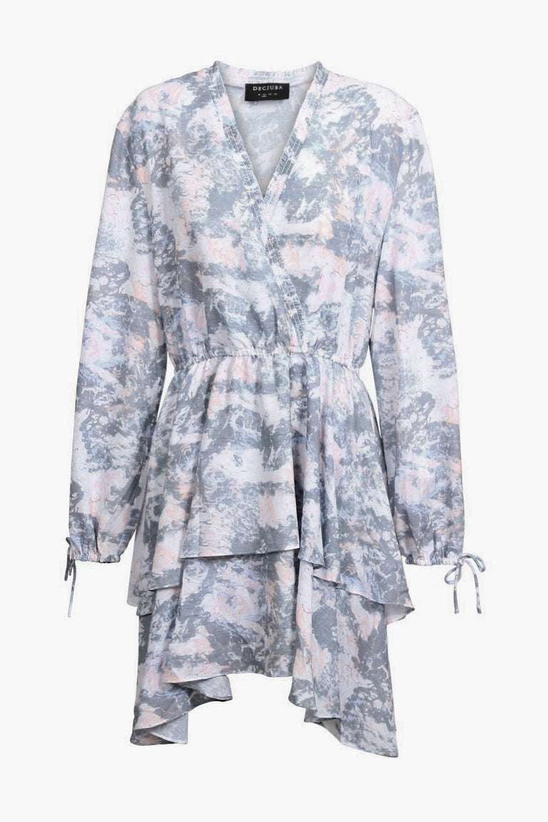 [TEST] Claire Tiered Wrap Dress