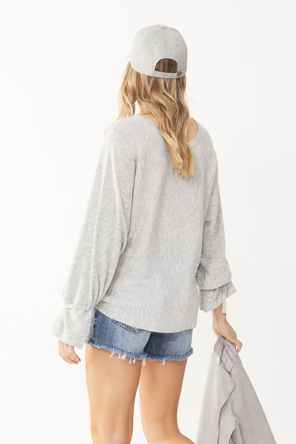 [TEST] Milly Tie Sleeve Knit