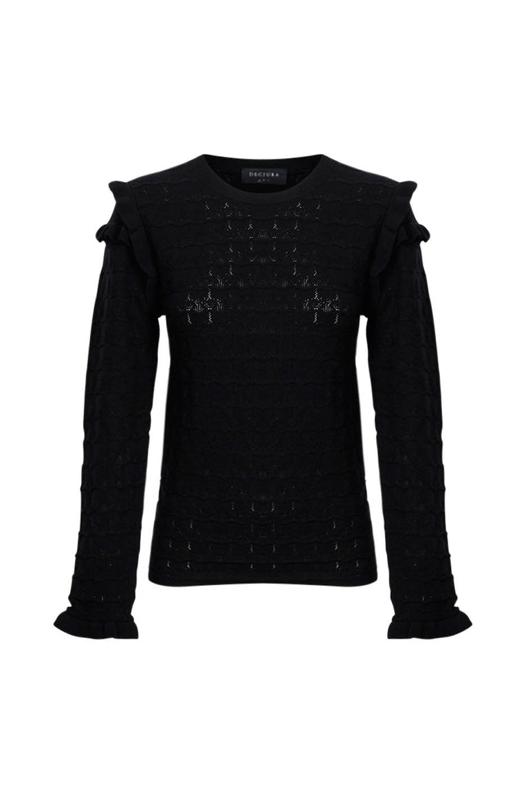 [TEST] Cherise Ruffle Detail Knit