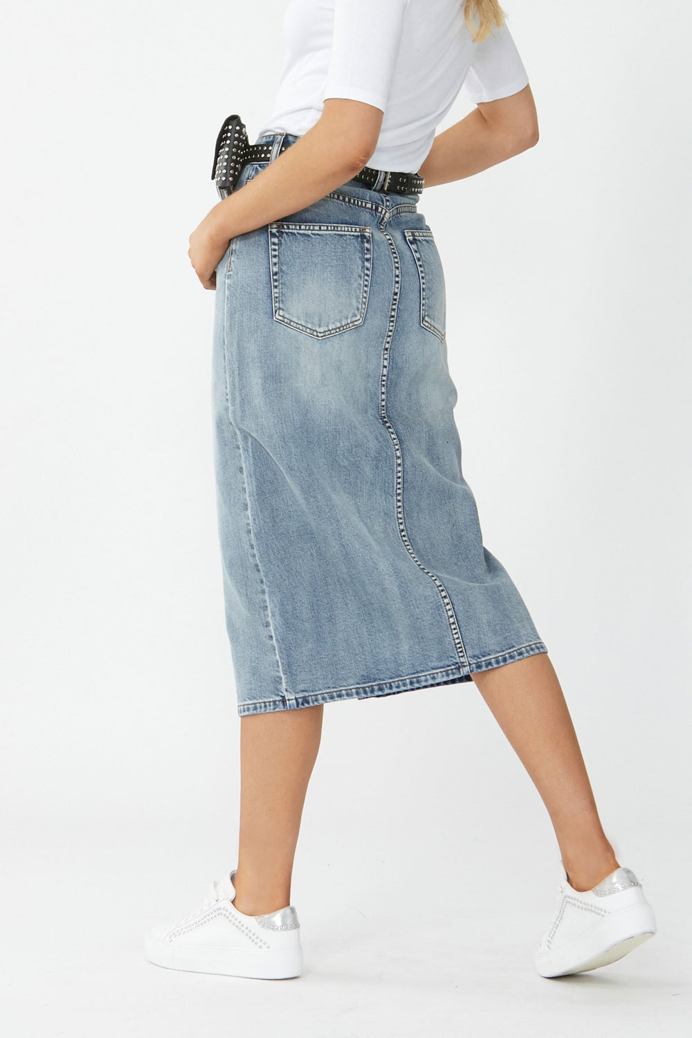 [TEST] Blaire Denim Midi Skirt